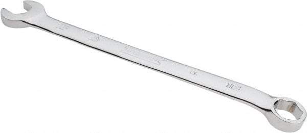 Proto - 16mm 6 Point Combination Wrench - 15° Offset Angle, 9-13/32" OAL, Steel, Chrome Finish - Exact Industrial Supply