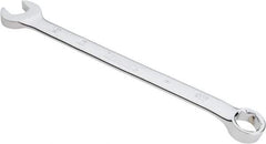 Proto - 19mm 6 Point Combination Wrench - 15° Head Angle, 11-15/32" OAL, Steel, Chrome Finish - Exact Industrial Supply
