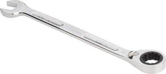 Proto - 21mm 12 Point Combination Wrench - 15° Head Angle, 11-13/16" OAL, Steel, Chrome Finish - Exact Industrial Supply