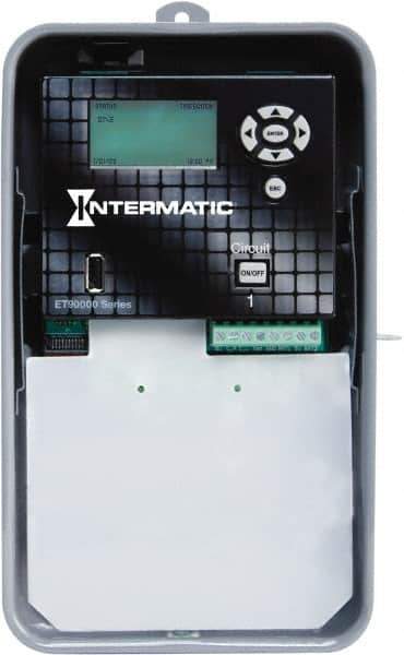 Intermatic - 365 Day Astronomical Outdoor Digital Electronic Timer Switch - 4,000 On/Off, 120/208/240/277 VAC, 50/60 Hz, - Exact Industrial Supply