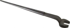 Proto - 15/16" Standard Spud Handle Open End Wrench - 12" OAL, Single End, Black Finish - Exact Industrial Supply