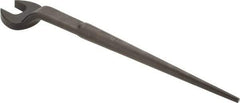 Proto - 1-7/8" Standard Spud Handle Open End Wrench - 23-1/4" OAL, Single End, Black Finish - Exact Industrial Supply