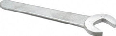 Proto - 21mm Standard Service Open End Wrench - 6-1/4" OAL, Single End, Satin Finish, 30° Head Angle - Exact Industrial Supply