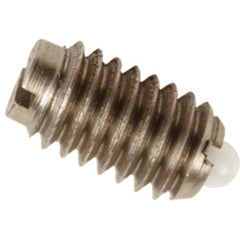 End Force Spring Plunger-Short - 1.5 lbs Initial End Force, 4 lbs Final End Force (5/16″–18 Thread) - Exact Industrial Supply