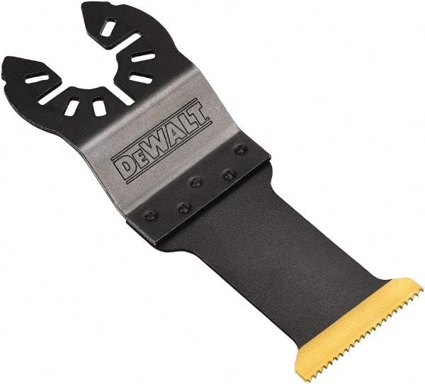 DeWALT - Titanium Metal Rotary Tool Blade - UNIVERSAL FITMENT, For Use on All Major Brands (no Adapter Required) - Exact Industrial Supply