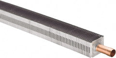 Hydronic Baseboard Heating; Type: Element Only; Length (Feet): 5; Pipe Size: 3/4; BTU Output: 4200; Depth (Inch): 61; Number of Tiers: 1.000; Element Rod Material: Copper; Fin Material: Aluminum