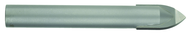 1/8 Dia. - 0.1250 Decimal - 2-1/2 OAL - Spear Point - 7/64 Shank - Carbide Tipped Drill - Exact Industrial Supply