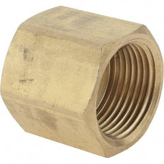 Value Collection - 3/4 x 3/4 Garden Hose Adapter - Brass, Female Hose to Female Pipe Connector - Exact Industrial Supply