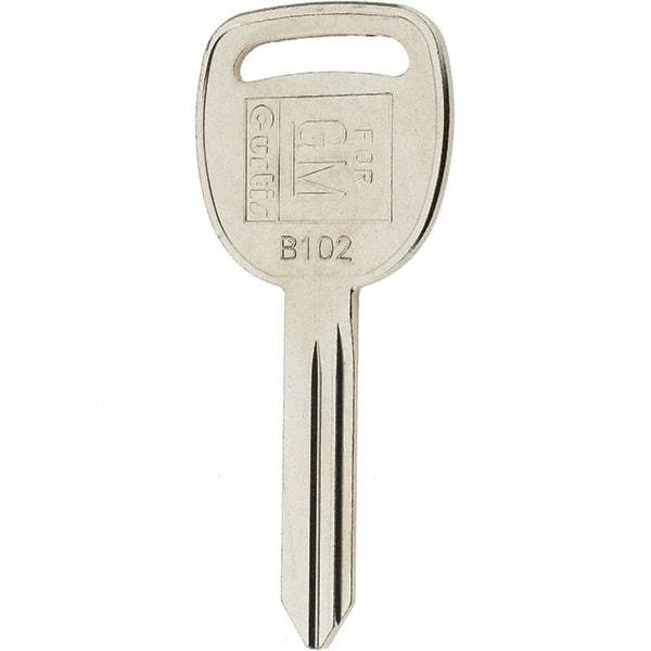 Value Collection - GM Key Blank - Nickel - Exact Industrial Supply