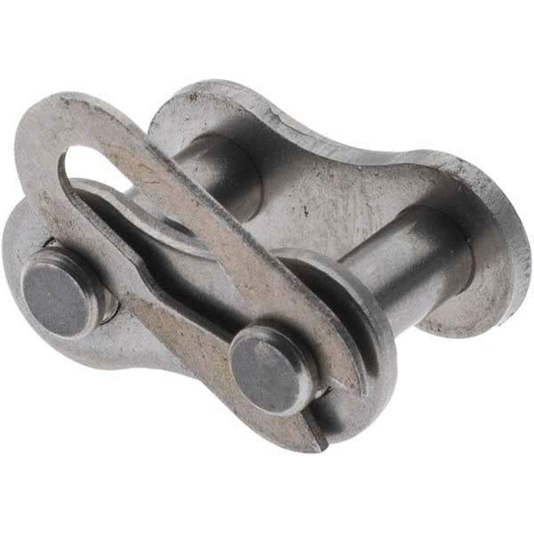 Value Collection - ANSI 25, Roller Chain Offset Link - For Use with Stainless Steel Single Strand Chain - Exact Industrial Supply