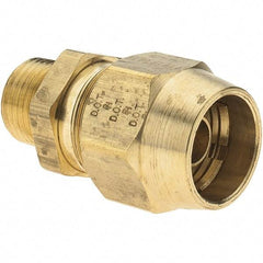 Parker - 1/2 MNPT, Reusable Hose Male Fitting - 1/2" Hose ID - Exact Industrial Supply