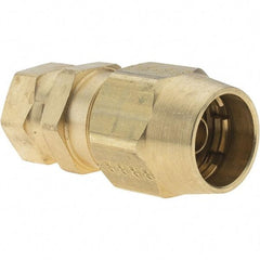 Parker - 3/4-20 Straight Thread, Reusable Hose Female Swivel Fitting - 3/8" Hose ID - Exact Industrial Supply