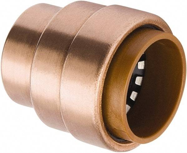 B&K Mueller - 3/4" Outside Diam, Metal Push-to-Connect Tube Cap - 200 Max psi, Tube Connection, Rubber O-Ring - Exact Industrial Supply
