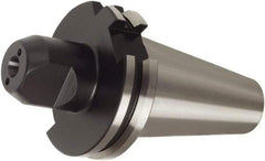 Guhring - SK50 Outside Taper, 8mm Hole Diam, SK to Weldon Adapter - Exact Industrial Supply