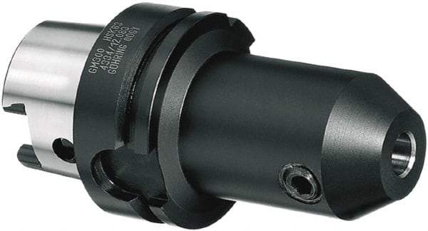 Guhring - HSK50A Outside Taper, 8mm Hole Diam, HSK to WN Adapter - Exact Industrial Supply