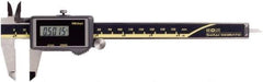Mitutoyo - 0 to 150mm Range, 0.01mm Resolution, Electronic Caliper - 0.001" Accuracy - Exact Industrial Supply