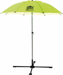 Ergodyne - Umbrellas Type: Umbrella Color: Lime - Exact Industrial Supply