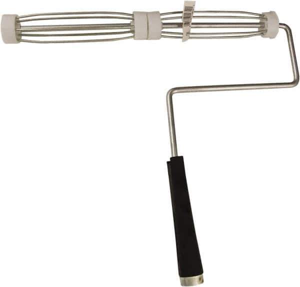 Wooster Brush - 14" Wide x 14" Long Roller Frame - Metal Frame, Plastic Handle - Exact Industrial Supply