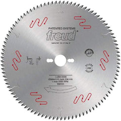 Freud - 300mm Diam, 30mm Arbor Hole Diam, 96 Tooth Wet & Dry Cut Saw Blade - Carbide-Tipped, Standard Round Arbor - Exact Industrial Supply