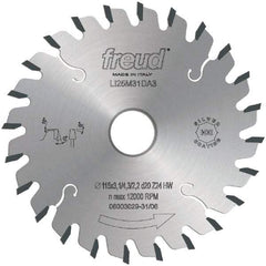 Freud - 200mm Diam, 45mm Arbor Hole Diam, 36 Tooth Wet & Dry Cut Saw Blade - Carbide-Tipped, Standard Round Arbor - Exact Industrial Supply