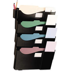 UNIVERSAL - File Folders, Expansion Folders & Hanging Files Folder/File Type: Hanging File Folder Color: Black - Exact Industrial Supply