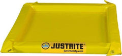 Justrite - 135 Gal Low Wall Berm - 2" High x 10' Wide x 11" Long - Exact Industrial Supply