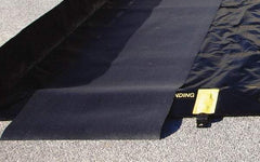 Justrite - 28' Long x 3' Wide, Spill Containment Berm Track Mat - Compatible with Berm - Exact Industrial Supply