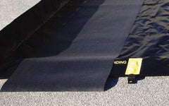 Justrite - 16' Long x 3' Wide, Spill Containment Berm Track Mat - Compatible with Berm - Exact Industrial Supply