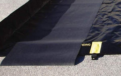 Justrite - 10' Long x 3' Wide, Spill Containment Berm Track Mat - Compatible with Berm - Exact Industrial Supply