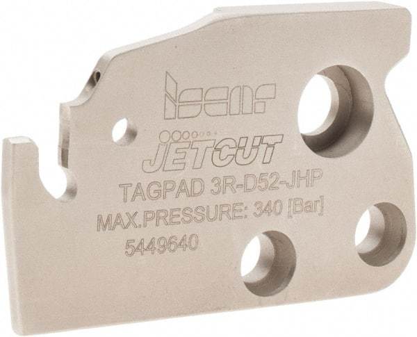 Iscar - Right Hand Cut Indexable Grooving Cartridge - TAG N-A, TAG N-C/W/M, TAG N-J/JS/JT, TAG N-LF, TAG N-MF, TAG N-UT, TAG R/L-C, TAG R/L-J/JS Insert Style - Exact Industrial Supply