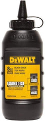 DeWALT - 8 oz Container Chalk Refill - Black - Exact Industrial Supply