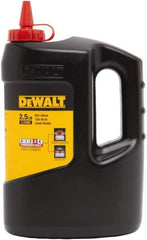 DeWALT - 25 Lb Container Chalk Refill - Red - Exact Industrial Supply