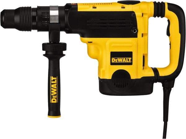 DeWALT - SDS Max Chuck Electric Hammer Drill - 1,260 to 2,520 BPM, 137 to 275 RPM, Reversible - Exact Industrial Supply