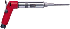 Chicago Pneumatic - 4,000 BPM, 1.77 Inch Long Stroke, Pneumatic Scaling Hammer - 7 CFM Air Consumption, 1/4 NPT Inlet - Exact Industrial Supply