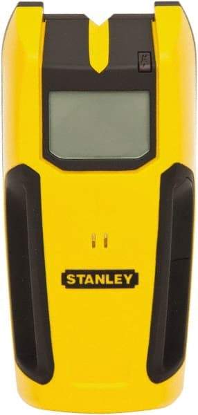 Stanley - 3/4" Deep Scan Stud Finder - 9V Battery, Wood, Metal - Exact Industrial Supply