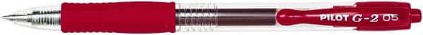 Pilot - Conical Roller Ball Pen - Red - Exact Industrial Supply