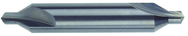 Size 6; 7/32 Drill Dia x 3 OAL 60° Carbide Combined Drill & Countersink - Exact Industrial Supply