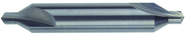 Size 4; 1/8 Drill Dia x 2-1/8 OAL 60° Carbide Combined Drill & Countersink - Exact Industrial Supply