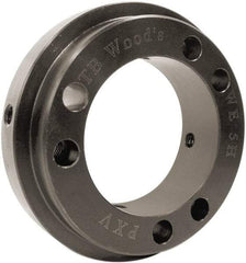 TB Wood's - 8.13" Hub, WE50 Flexible Bushed Coupling Hub - 8.13" OD, 1-3/4" OAL, Steel, Order 2 Hubs with Same OD & 1 Insert for Complete Coupling - Exact Industrial Supply