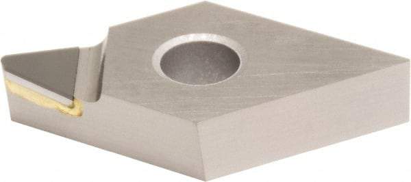 Sumitomo - NF-DNMX430.5 Grade DA1000 Polycrystalline Diamond (PCD) Turning Insert - 55° Diamond, 1/2" Inscr Circle, 3/16" Thick, 0.0078" Corner Radius - Exact Industrial Supply