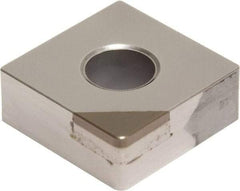 Sumitomo - SNMA432 Grade BN2000 PCBN Turning Insert - Uncoated, 90° Square, 1/2" Inscr Circle, 3/16" Thick, 1/32" Corner Radius - Exact Industrial Supply