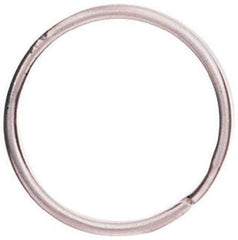 C.H. Hanson - 2" ID, 59mm OD, 5mm Thick, Split Ring - Carbon Spring Steel, Nickel Plated Finish - Exact Industrial Supply