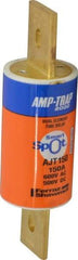 Ferraz Shawmut - 500 VDC, 600 VAC, 150 Amp, Time Delay General Purpose Fuse - Clip Mount, 5-3/4" OAL, 100 at DC, 200 at AC, 300 (Self-Certified) kA Rating, 1-5/8" Diam - Exact Industrial Supply