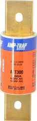 Ferraz Shawmut - 500 VDC, 600 VAC, 300 Amp, Time Delay General Purpose Fuse - Clip Mount, 7-1/8" OAL, 100 at DC, 200 at AC, 300 (Self-Certified) kA Rating, 2-1/8" Diam - Exact Industrial Supply