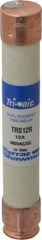 Ferraz Shawmut - 600 VAC/VDC, 12 Amp, Time Delay General Purpose Fuse - Clip Mount, 127mm OAL, 20 at DC, 200 at AC kA Rating, 13/16" Diam - Exact Industrial Supply