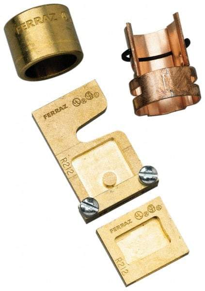 Ferraz Shawmut - H, K Class, 600 VAC/VDC, 200 Amp, Fuse Reducer - 600 Holder Amp, CSA Certified, UL Listed Guide IZZR, For Use with One Time Fuses, Renewable Fuses - Exact Industrial Supply