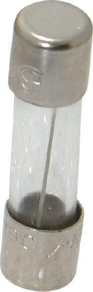 Ferraz Shawmut - 250 VAC, 3 Amp, Fast-Acting Miniature Glass Fuse - Clip Mount, 20mm OAL, 5mm Diam - Exact Industrial Supply