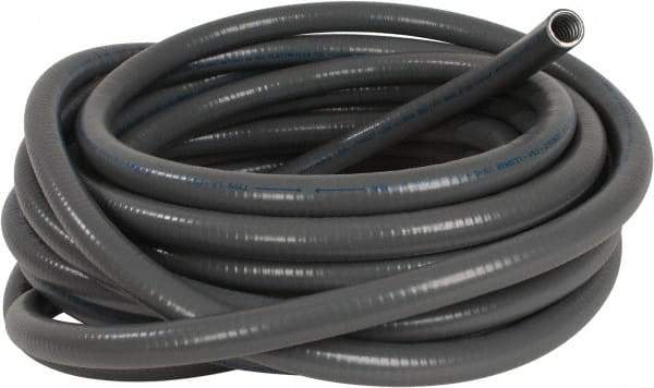 Made in USA - 1/2" Trade Size, 50' Long, Flexible Liquidtight Conduit - Steel - Exact Industrial Supply