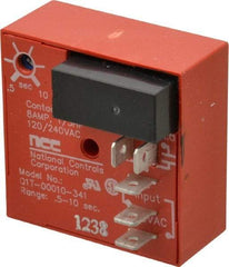 NCC - 5 Pin, SPDT Time Delay Relay - 8 at 250 VAC Resistive Load Contact Amp, 120 VAC, On Board Trimpot - Exact Industrial Supply