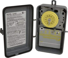 Intermatic - 24 hr Outdoor Analog Electromechanical Timer Switch - 1 to 12 On/Off, 208 to 277 VAC, 60 Hz, - Exact Industrial Supply